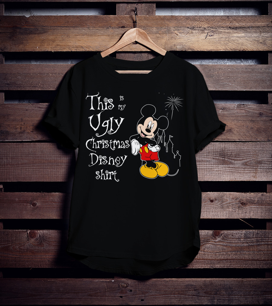 This Is My Ugly Christmas Disney T-Shirt