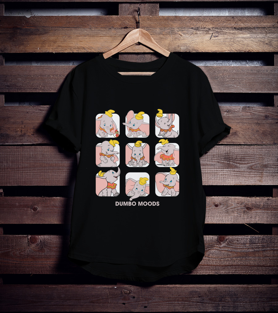 Dumbo Moods Nine Expressions Disney Classics T-Shirt