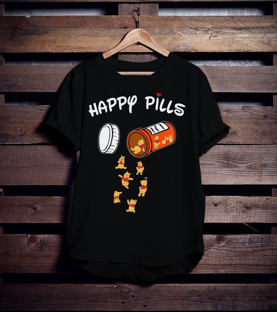 Happy Pills Pooh T-Shirt