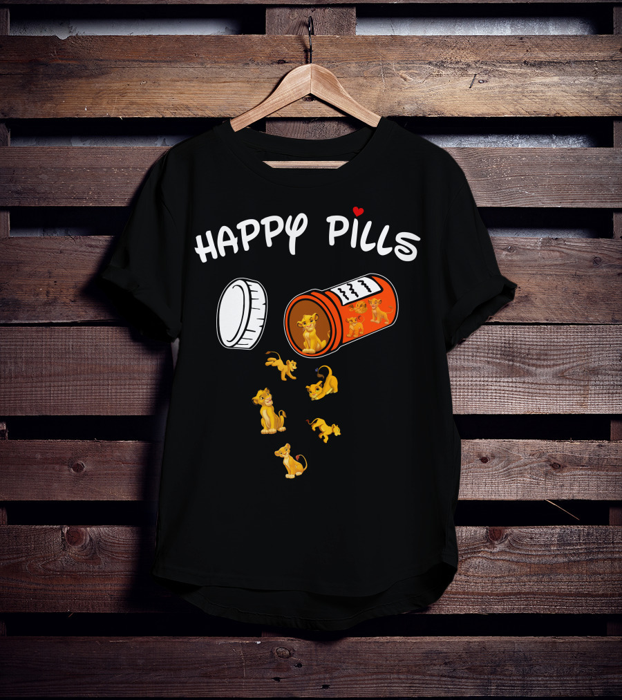 Happy Pills Simba Lion King Capsule Fun T-Shirt