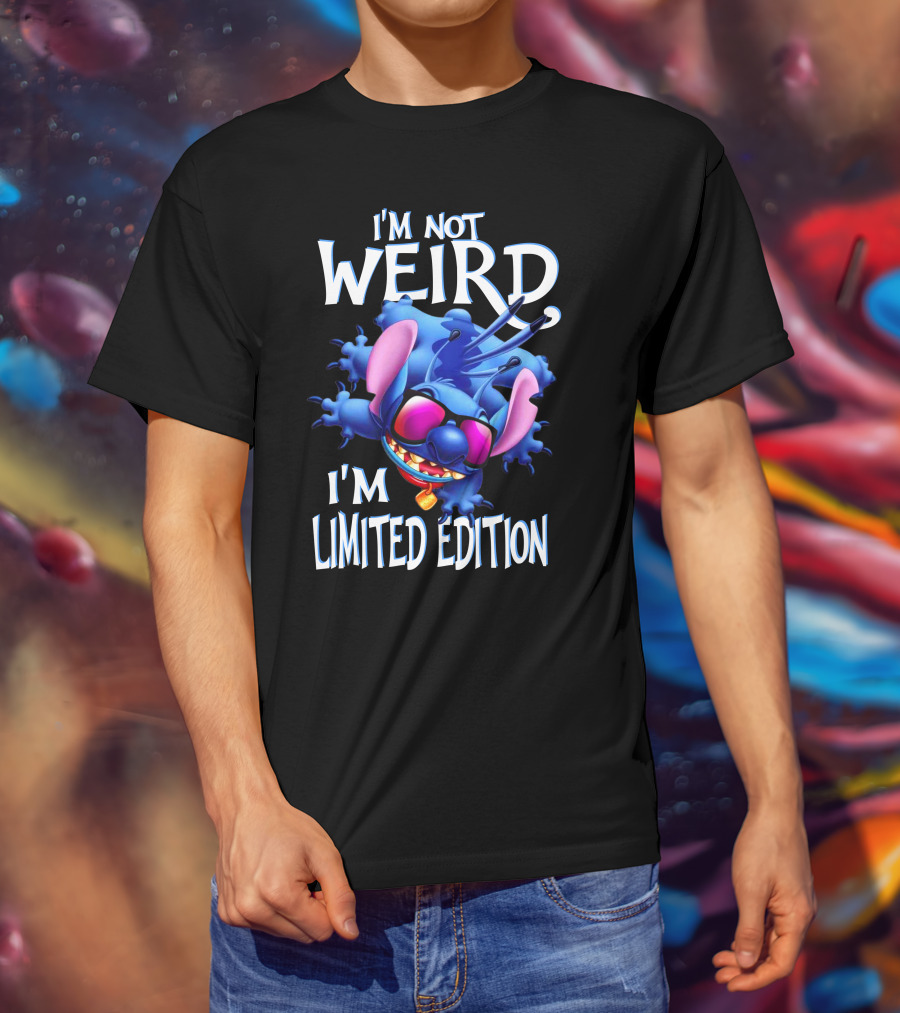 I'm Not Weird I'm Stitch Disney Character T-Shirt