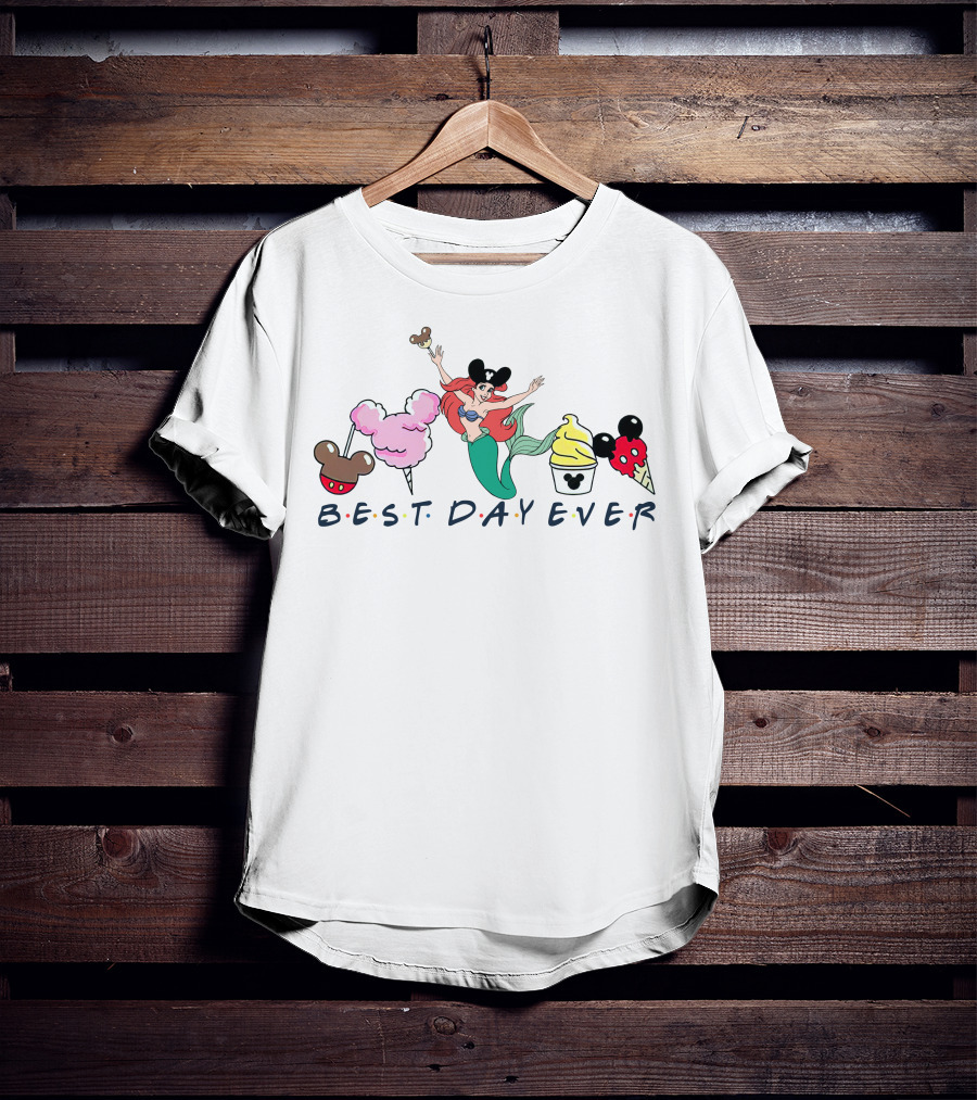 Best Day Ever Ariel Disney Icons T-Shirt