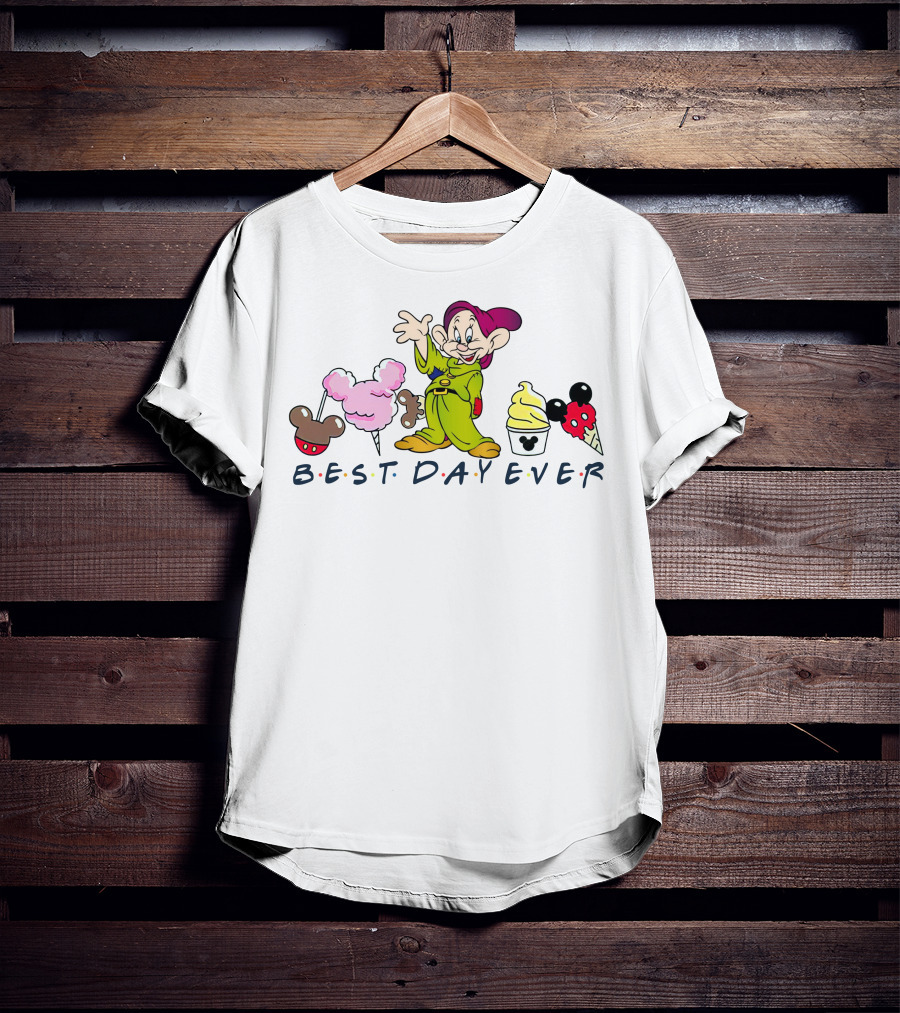 Best Day Ever Dopey Disney Snacks T-Shirt