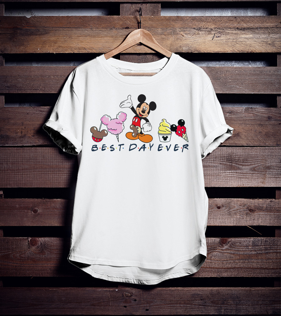 Mickey Best Day Ever Disney Snacks T-Shirt