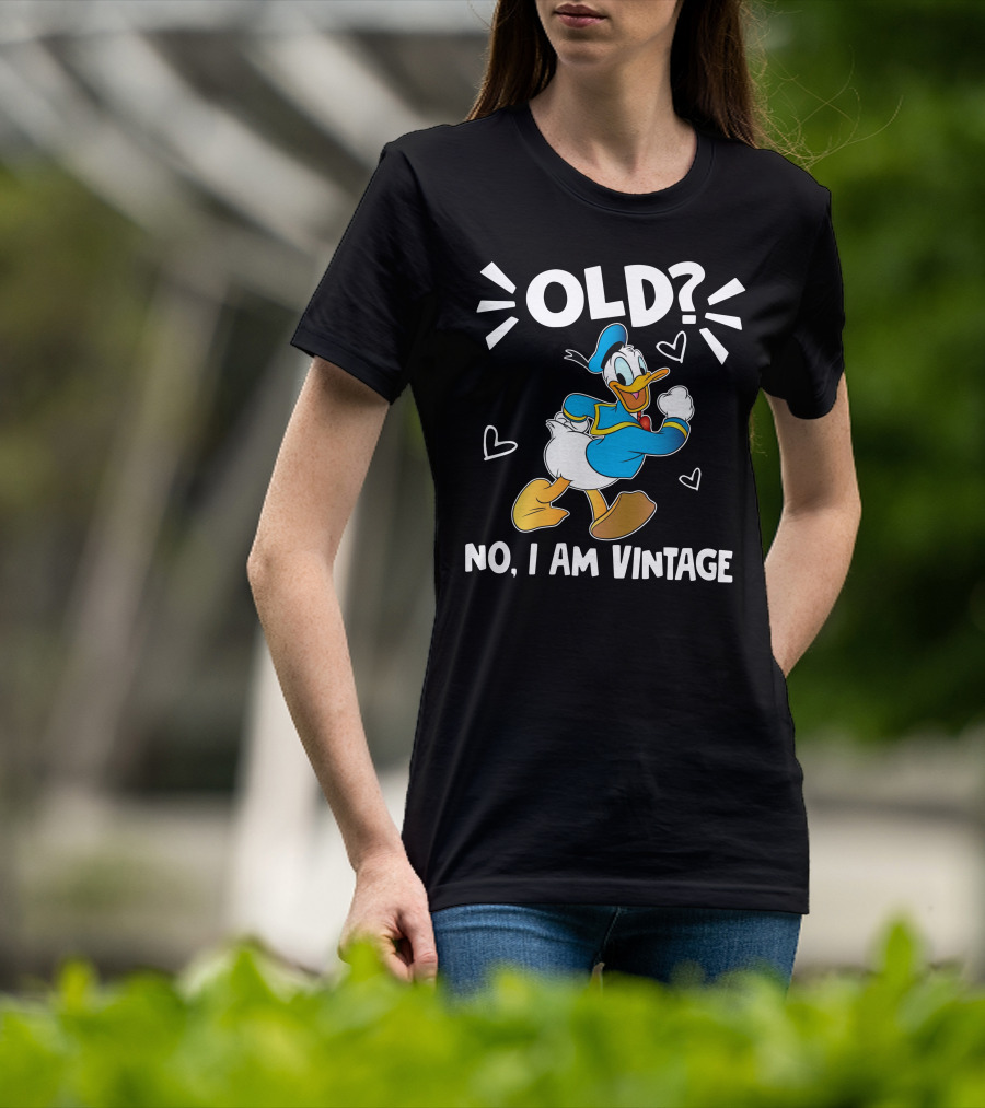 Donald Old? No I Am Vintage T-Shirt