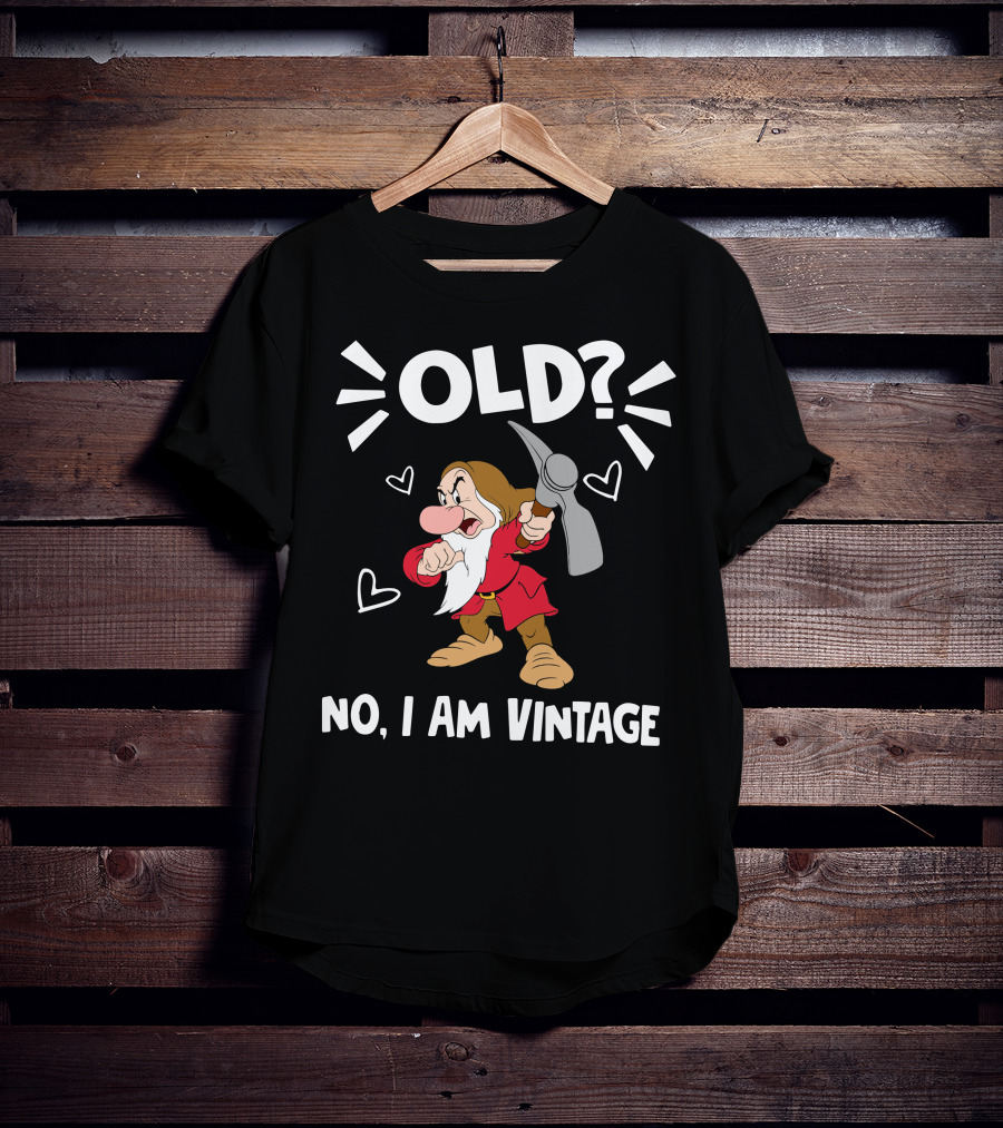 Old? No I Am Vintage T-Shirt