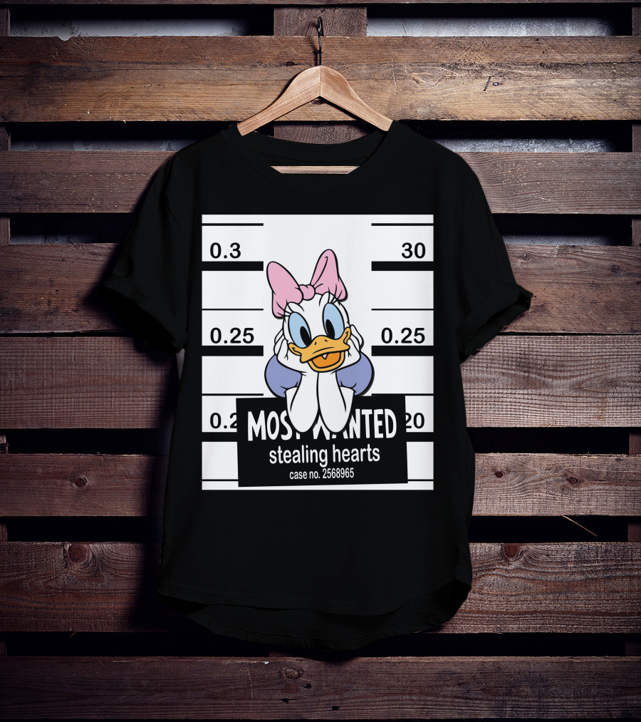 Daisy Most Wanted Stealing Hearts Case No. 2568965 T-Shirt
