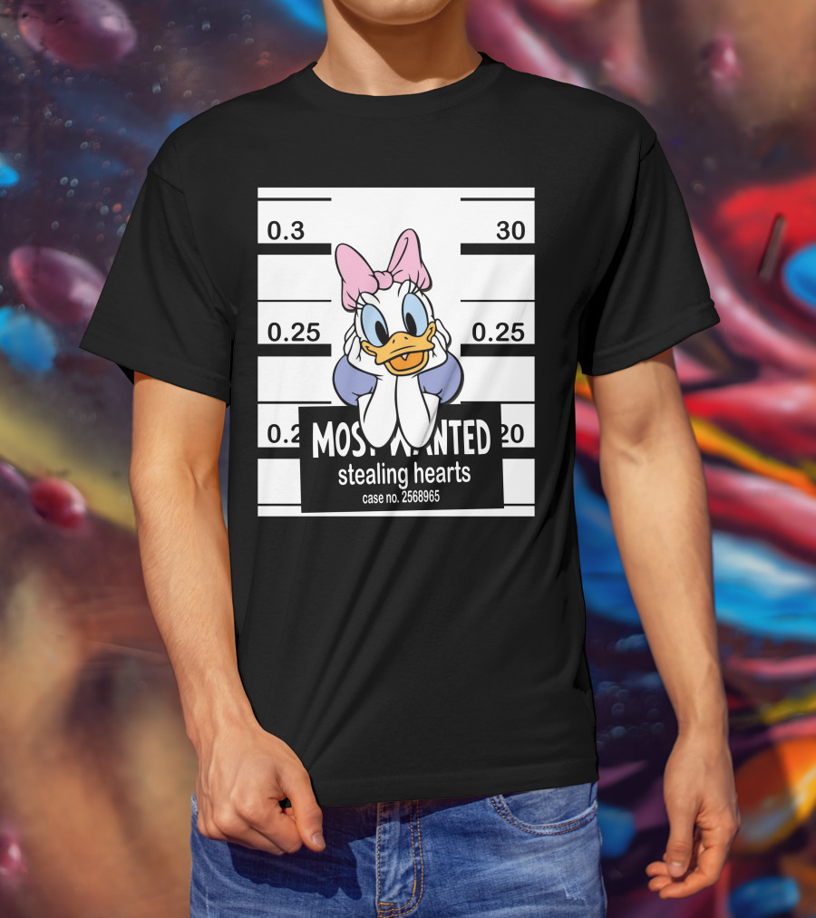 Daisy Most Wanted Stealing Hearts Case No. 2568965 T-Shirt