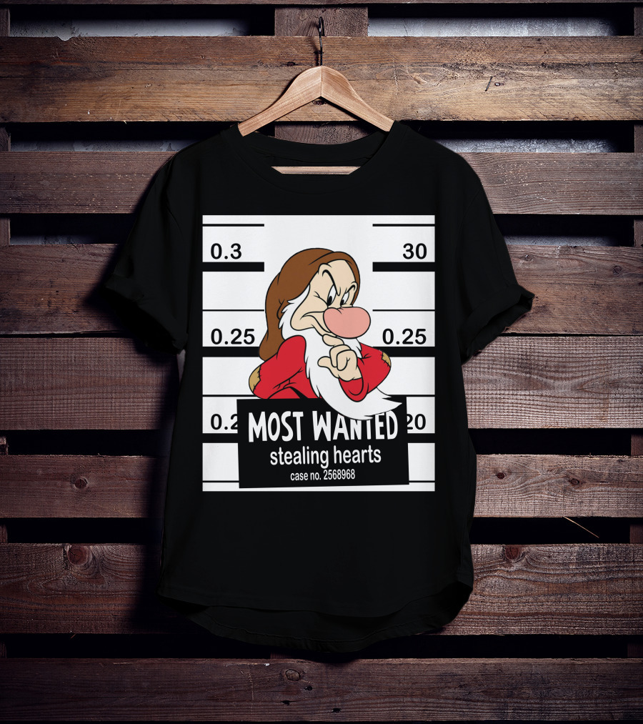 Most Wanted Stealing Hearts Grumpy Case No. 2568968 T-Shirt
