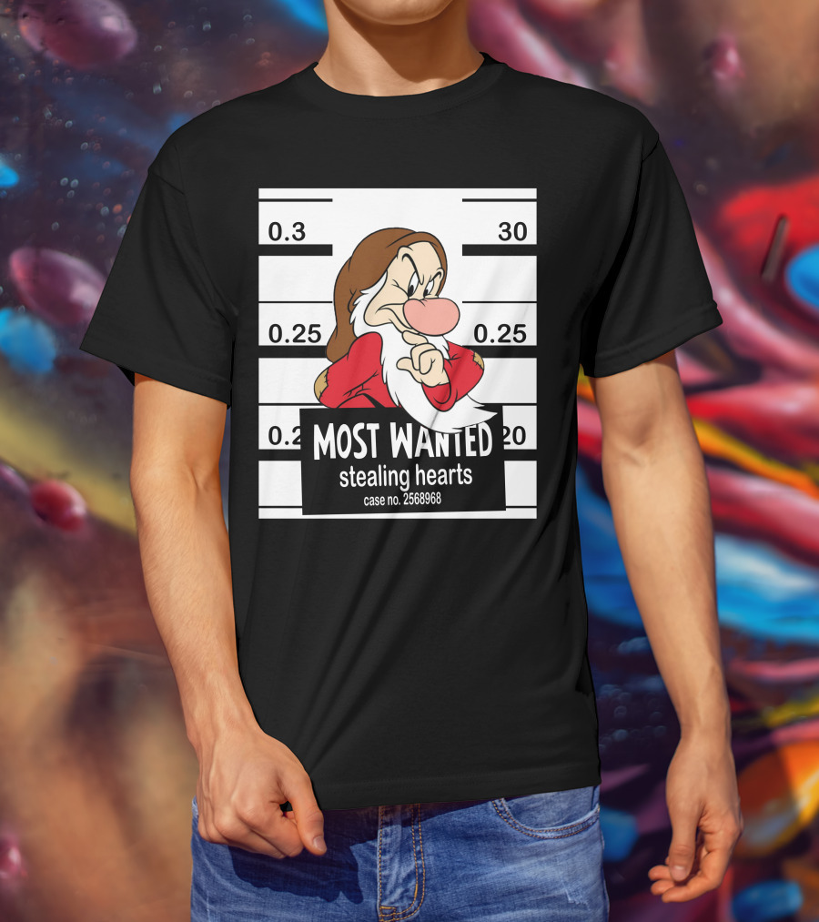 Most Wanted Stealing Hearts Grumpy Case No. 2568968 T-Shirt