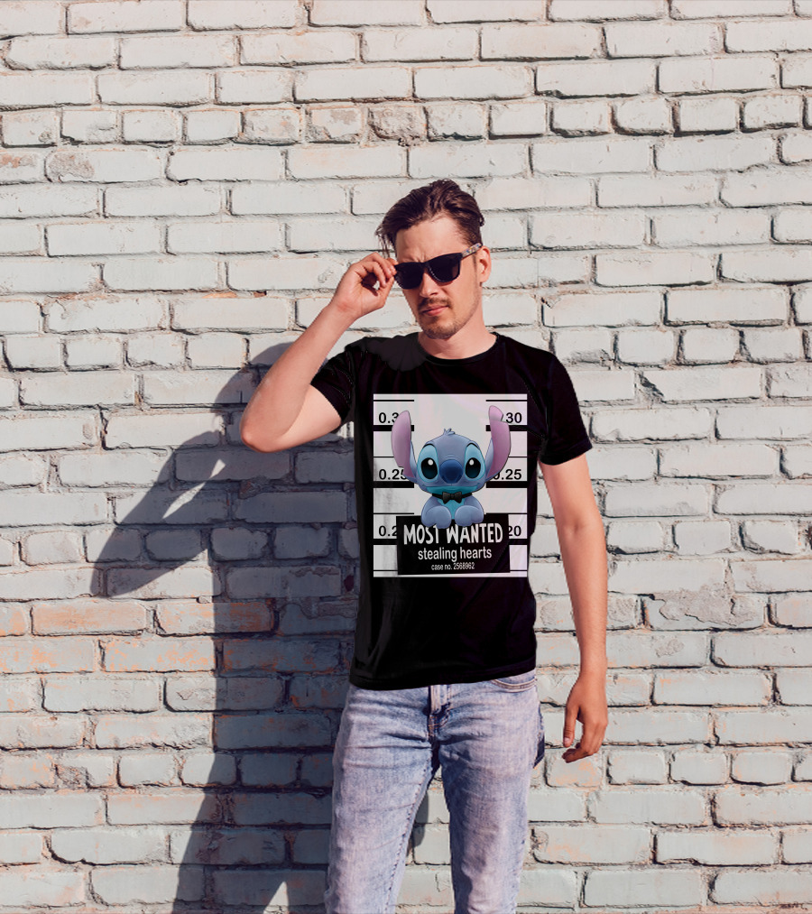 Most Wanted Stealing Hearts Alien Case No. 2568962 T-Shirt