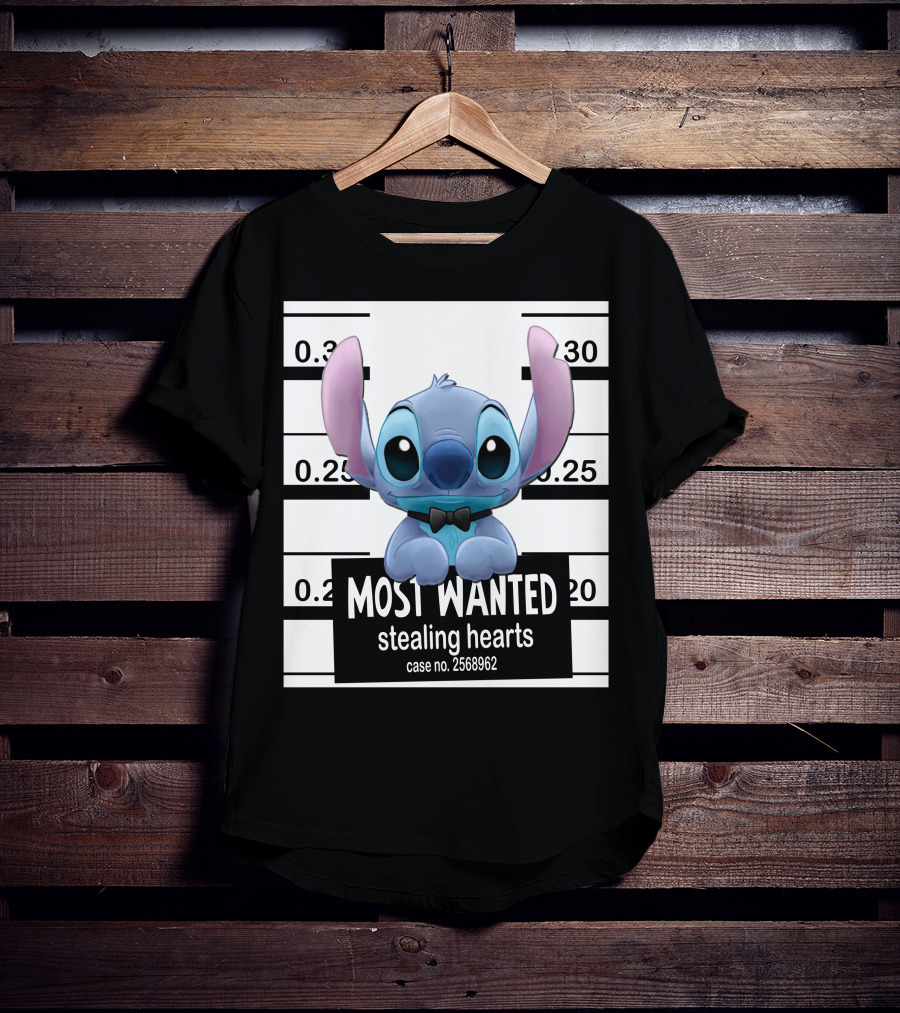 Most Wanted Stealing Hearts Alien Case No. 2568962 T-Shirt