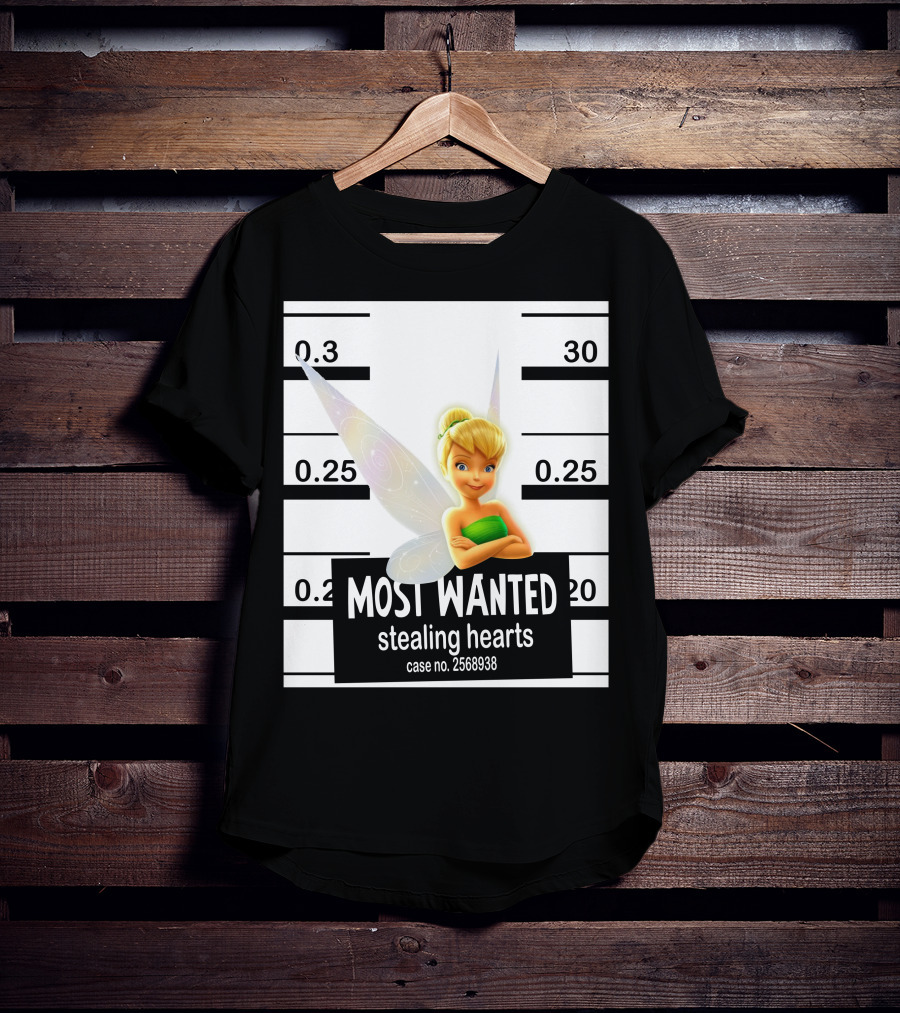 Most Wanted Stealing Hearts Tinker Bell Case No. 2568938 T-Shirt