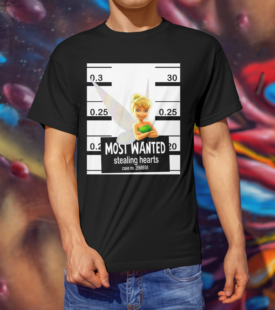 Most Wanted Stealing Hearts Tinker Bell Case No. 2568938 T-Shirt