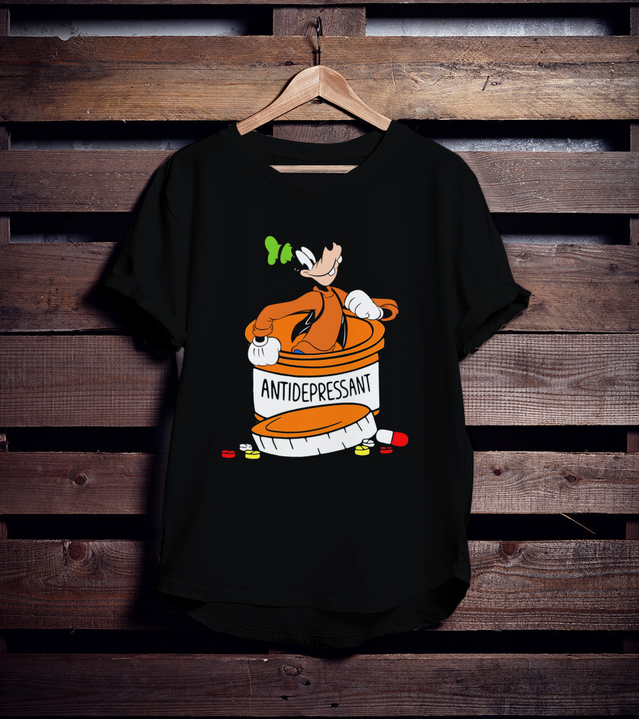 Goofy Antidepressant T-Shirt