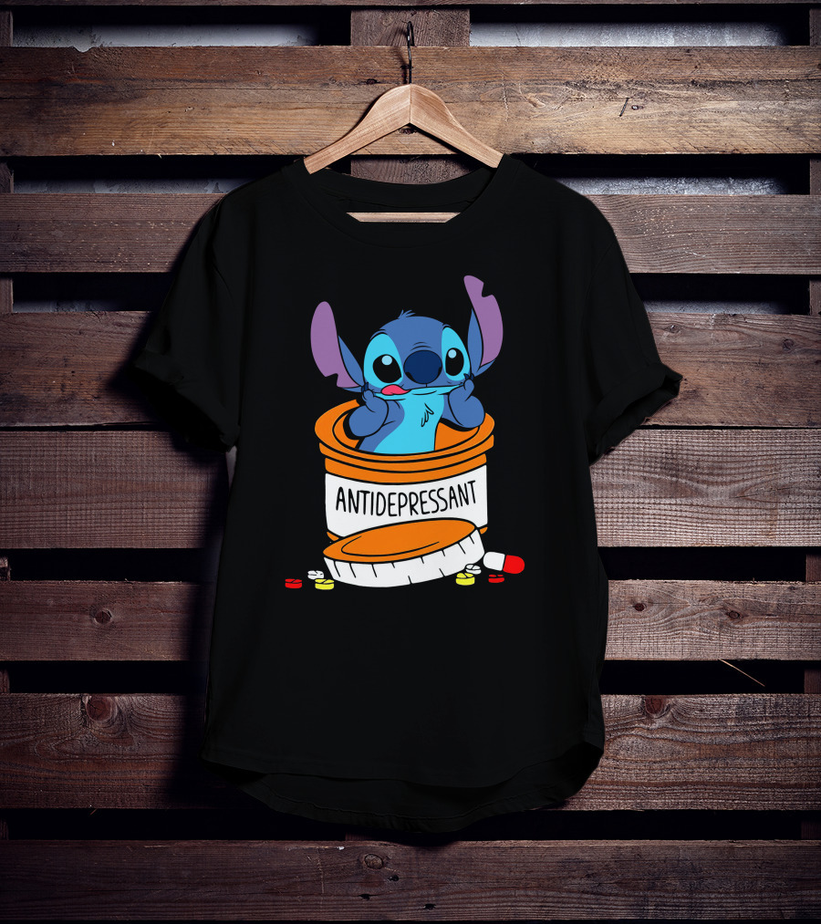 Stitch Antidepressant Rx T-Shirt