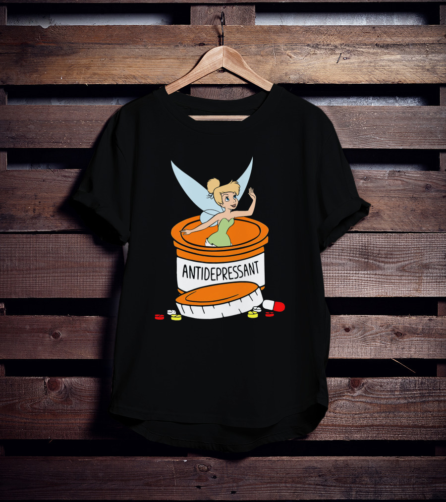 Tinker Bell Antidepressant Capsule T-Shirt