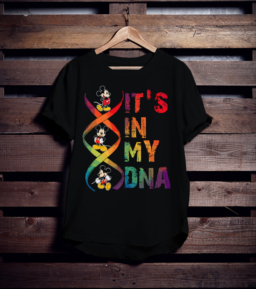 Mickey It's In My Dna T-Shirt