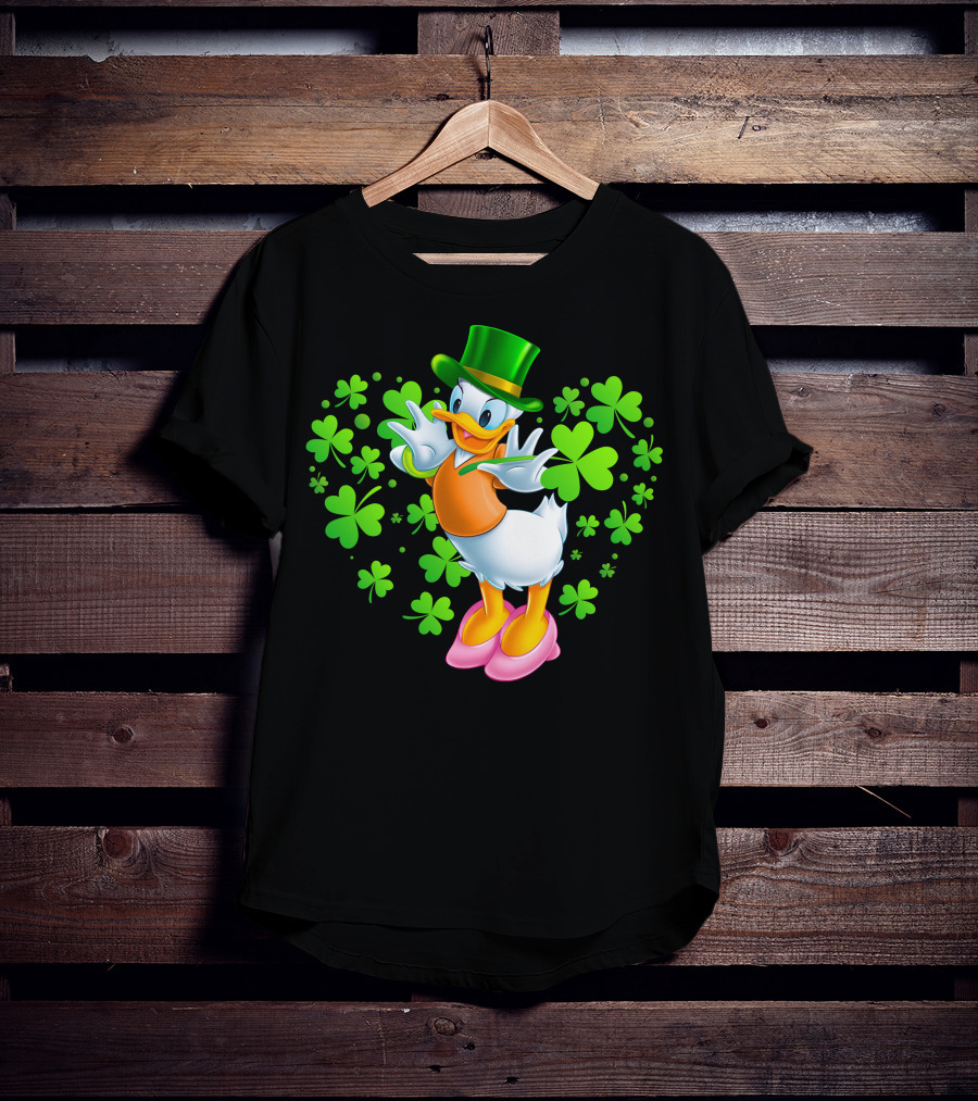 Daisy Duck St. Patrick's Day Shamrock Celebration T-Shirt