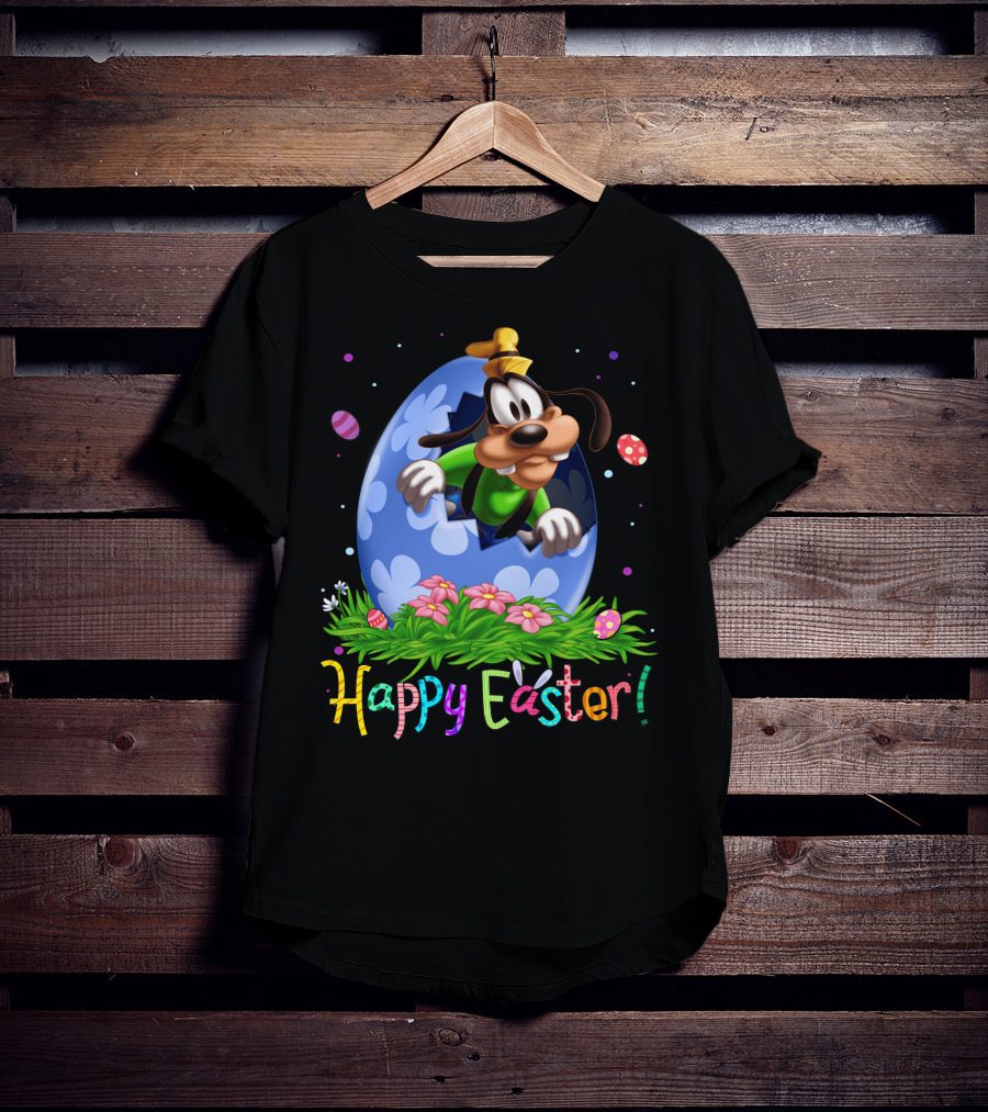Happy Easter Goofy Egg Surprise T-Shirt