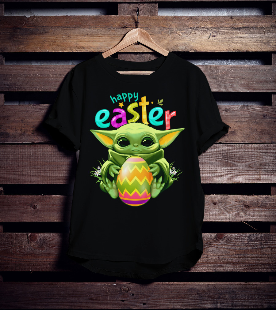 Happy Easter Baby Yoda T-Shirt