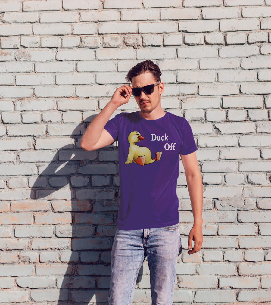 Duck Off Funny Sitting Duck T-Shirt