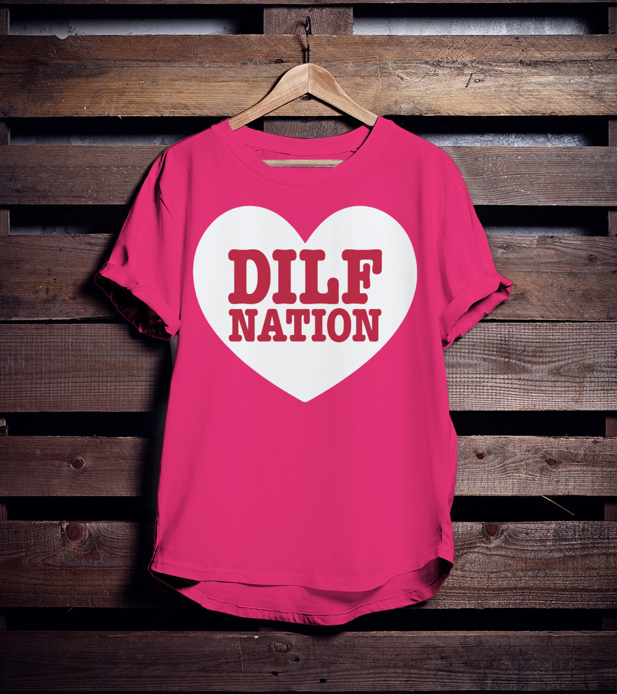 DILF NATION Heart Classic T-Shirt