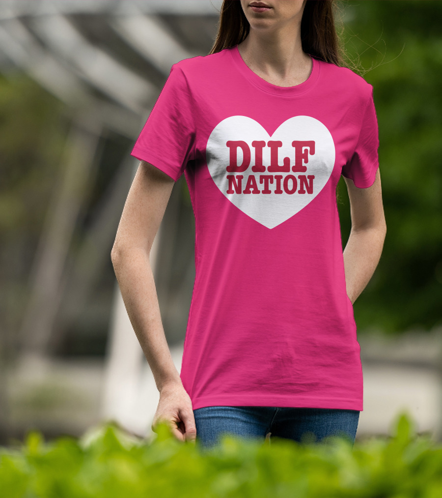 DILF NATION Heart Classic T-Shirt