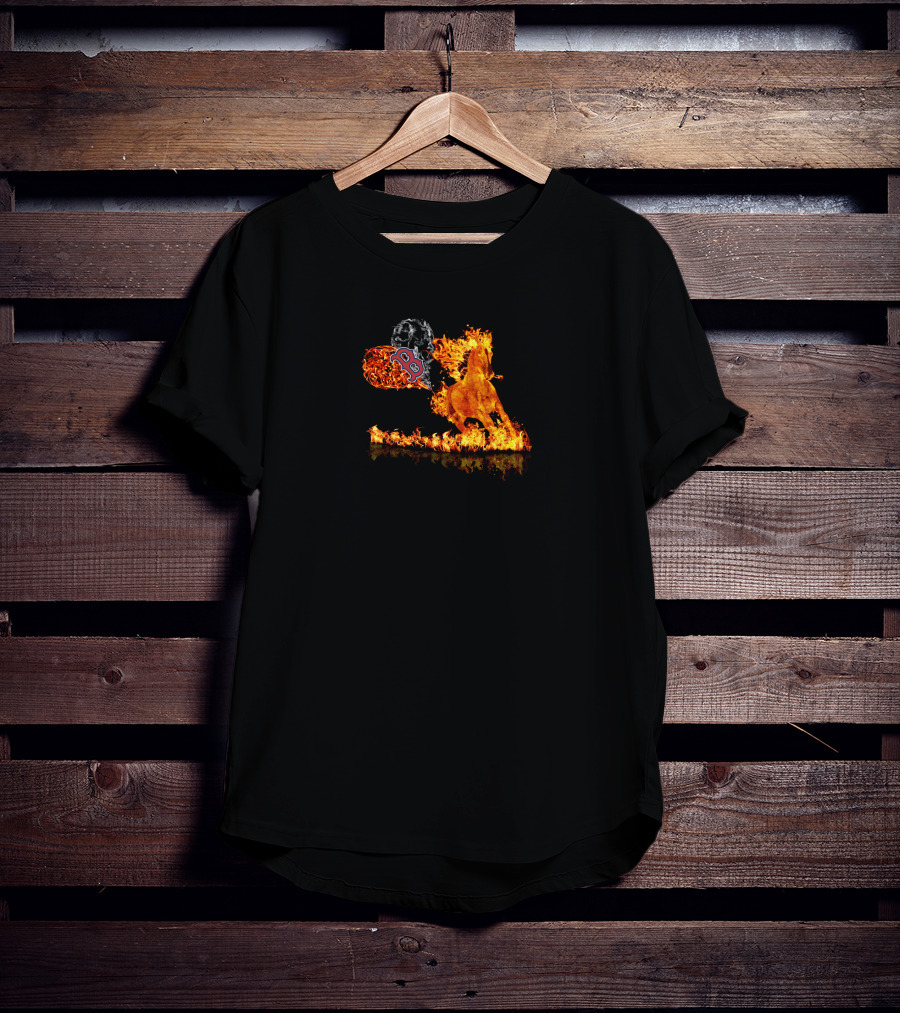 Boston Red Sox Fire Horse 1 T-Shirt
