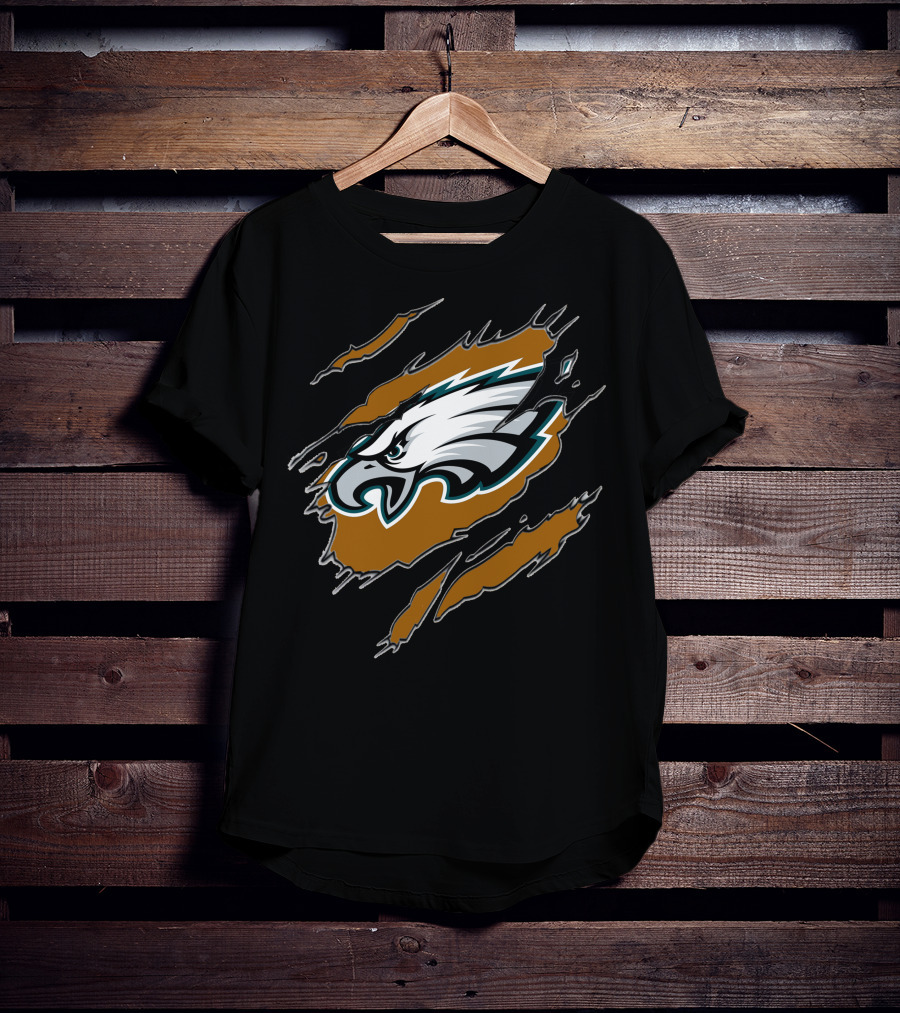 Philadelphia Eagles Logo Burst T-Shirt