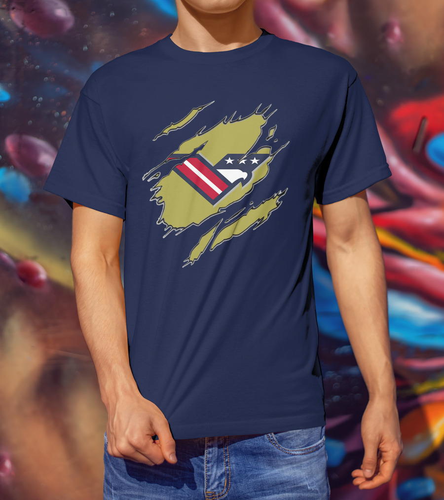 Washington Valor American Football Eagle Stars Stripes T-Shirt