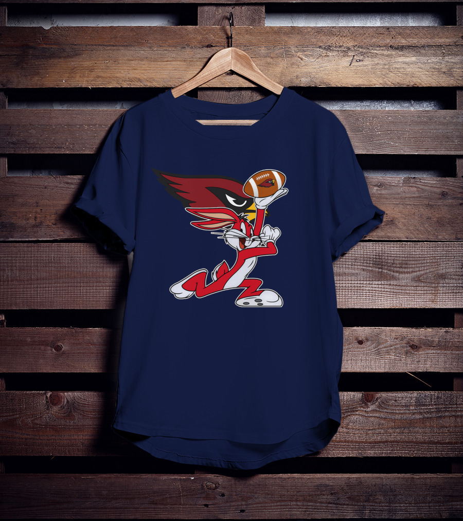 Arizona Cardinals Bugs Bunny Football Chiefs T-Shirt