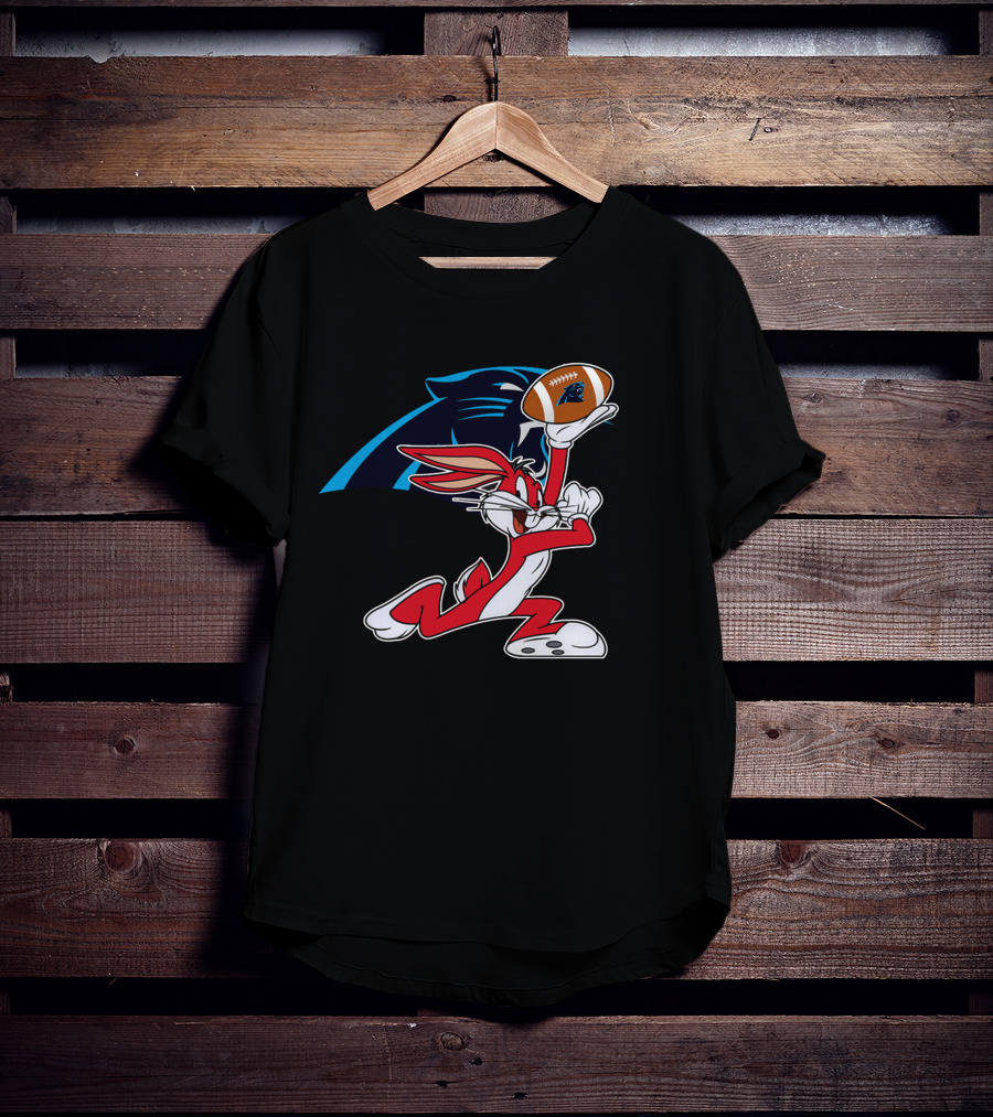 Carolina Panthers Bugs Bunny Football Chiefs T-Shirt