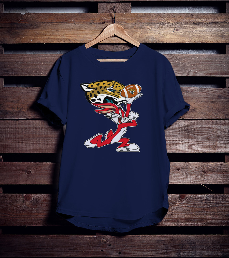 Jacksonville Jaguars Football Bunny Chiefs Collaboration T-Shirt