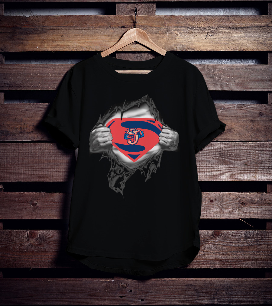 Jacksonville Jumbo Shrimp Super Hero T-Shirt