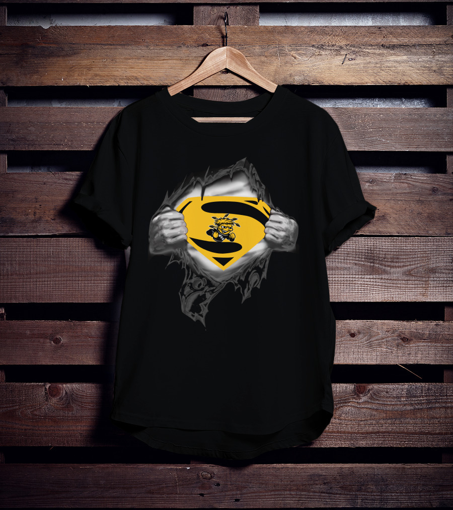 Wichita State Shockers Superman Logo Mashup T-Shirt