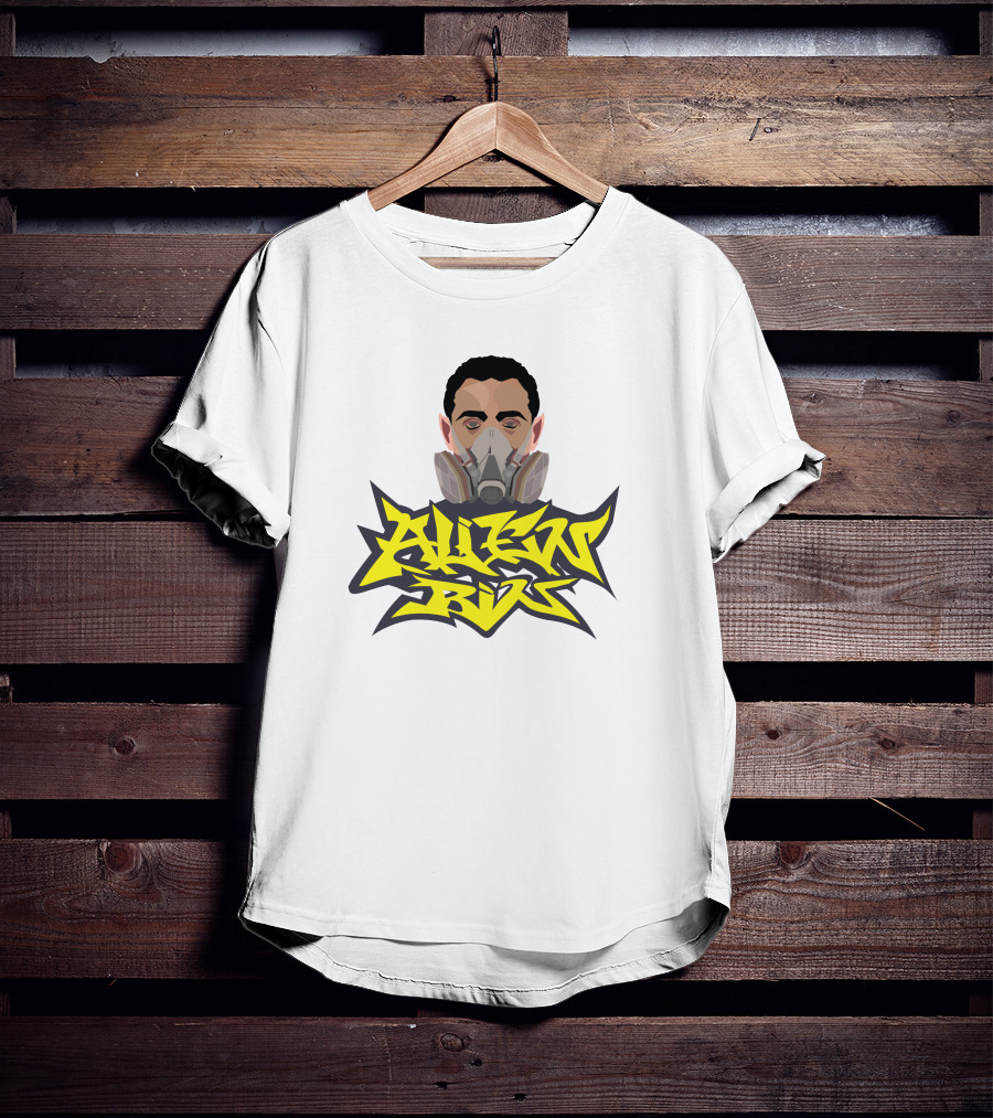 Alien Binds Gas Mask T-Shirt