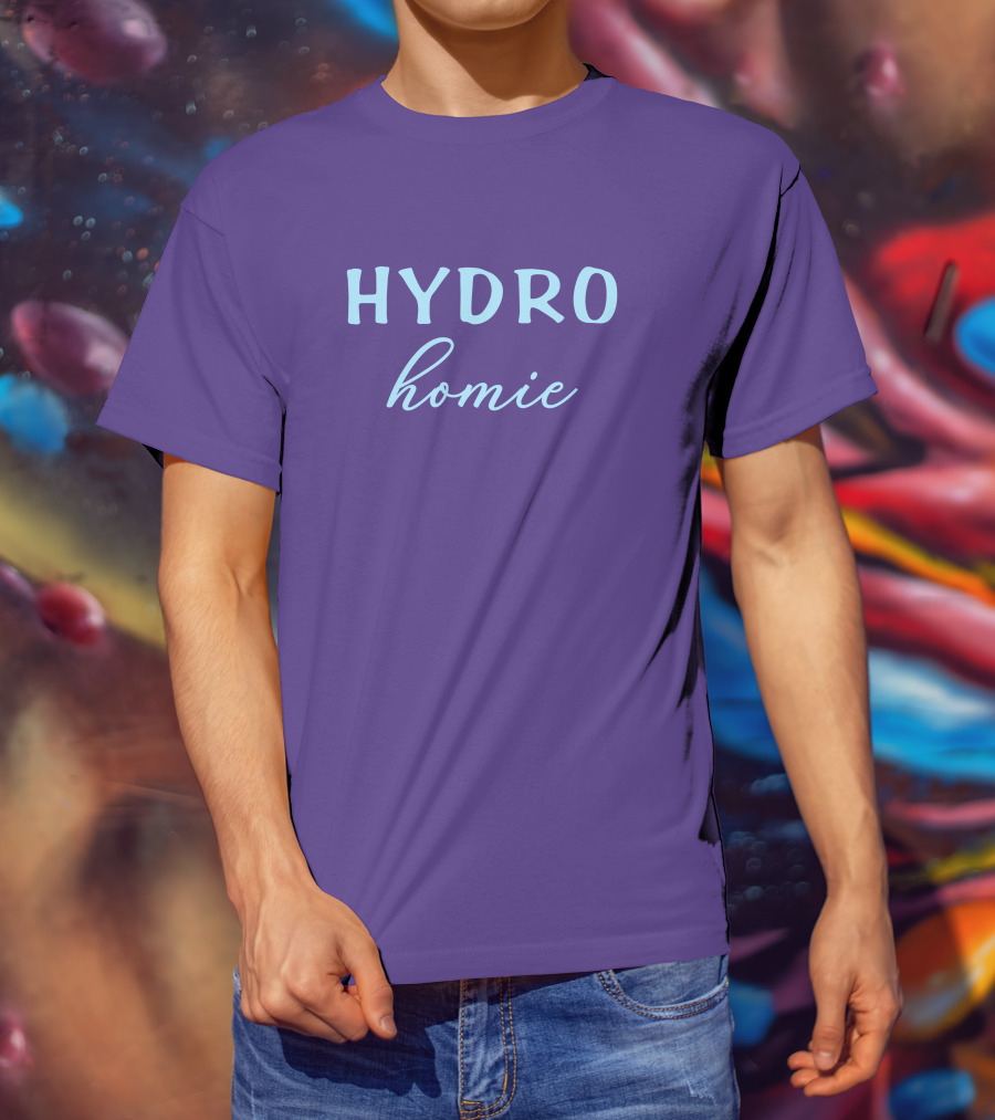 Hydro Homie Water Lover Womens H2o T-Shirt
