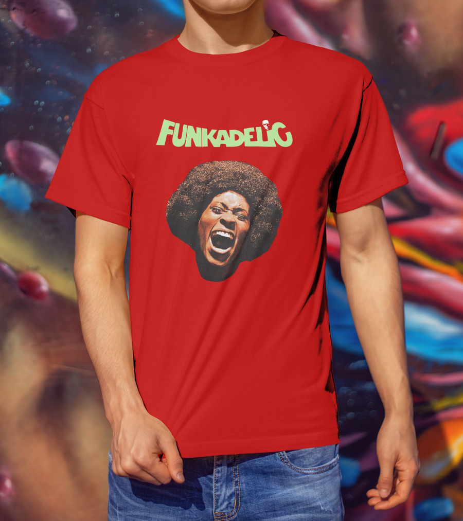 Urban Outfitters Merch Funkadelic Free Your Mind Afro Soul Face T-Shirt