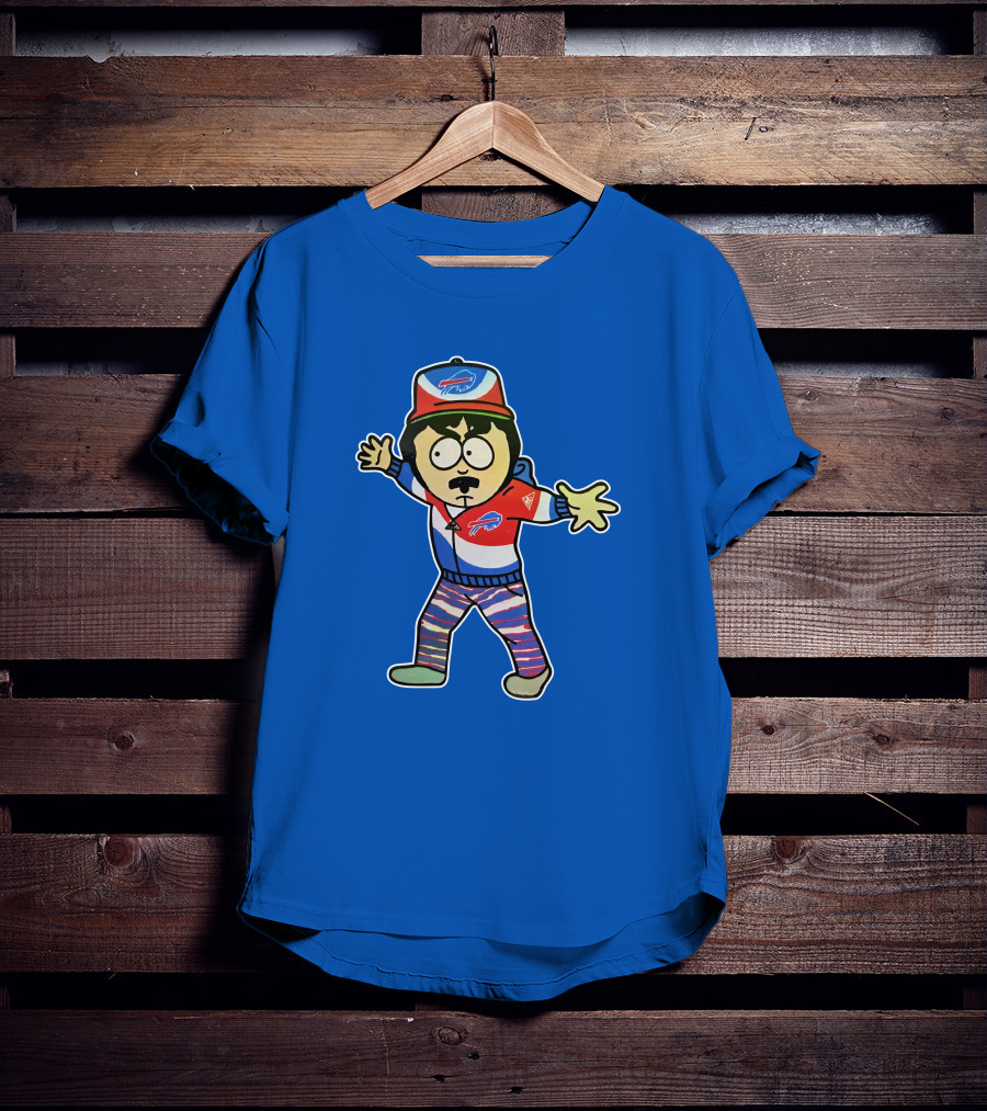 Ryan Johnson Buffalo Bills Inspired Cartoon Character T-Shirt