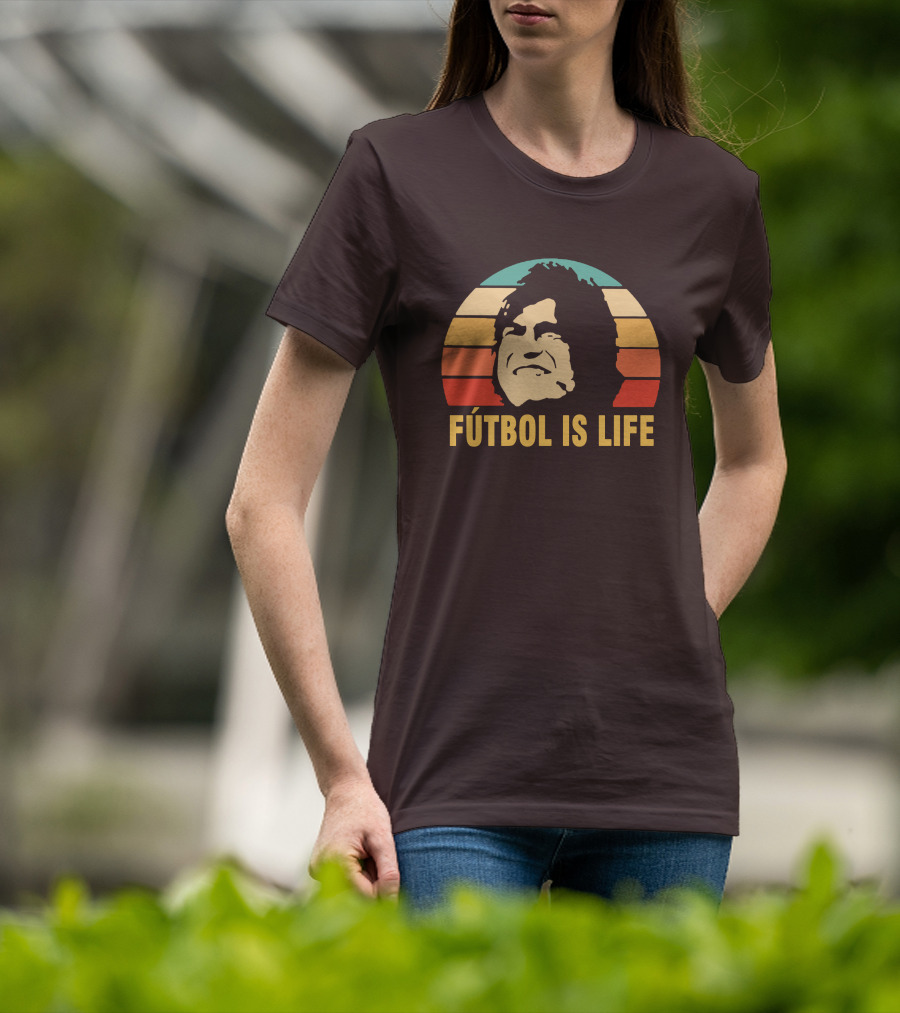 Fútbol Is Life Retro Dani Rojas T-Shirt