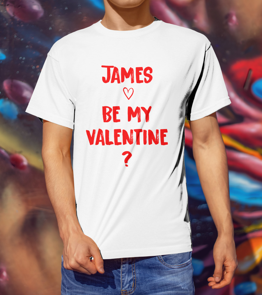 James Be My Valentine Maroon 5 Happy Birthday T-Shirt