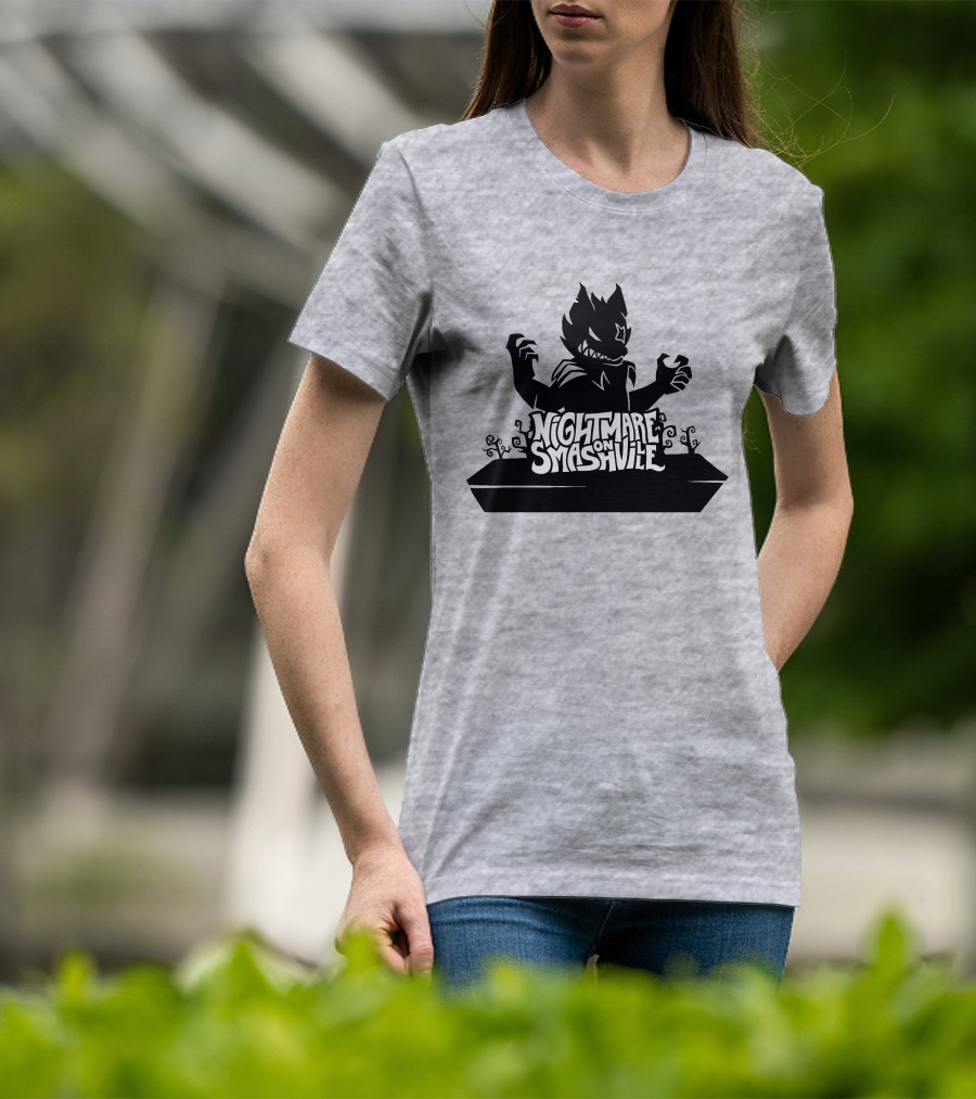 Nightmare On Smashville Werewolves Halloween T-Shirt