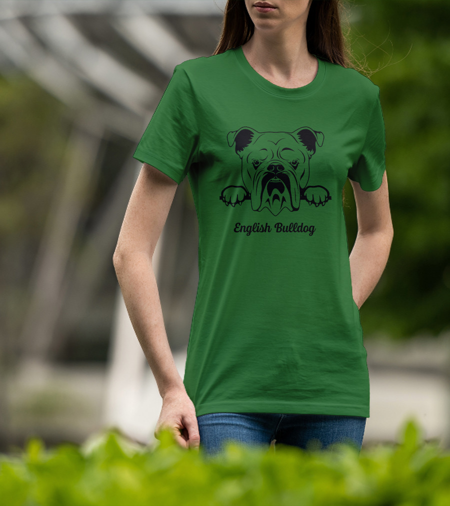 Afterlight Clothing Dog Lover English Bulldog T-Shirt