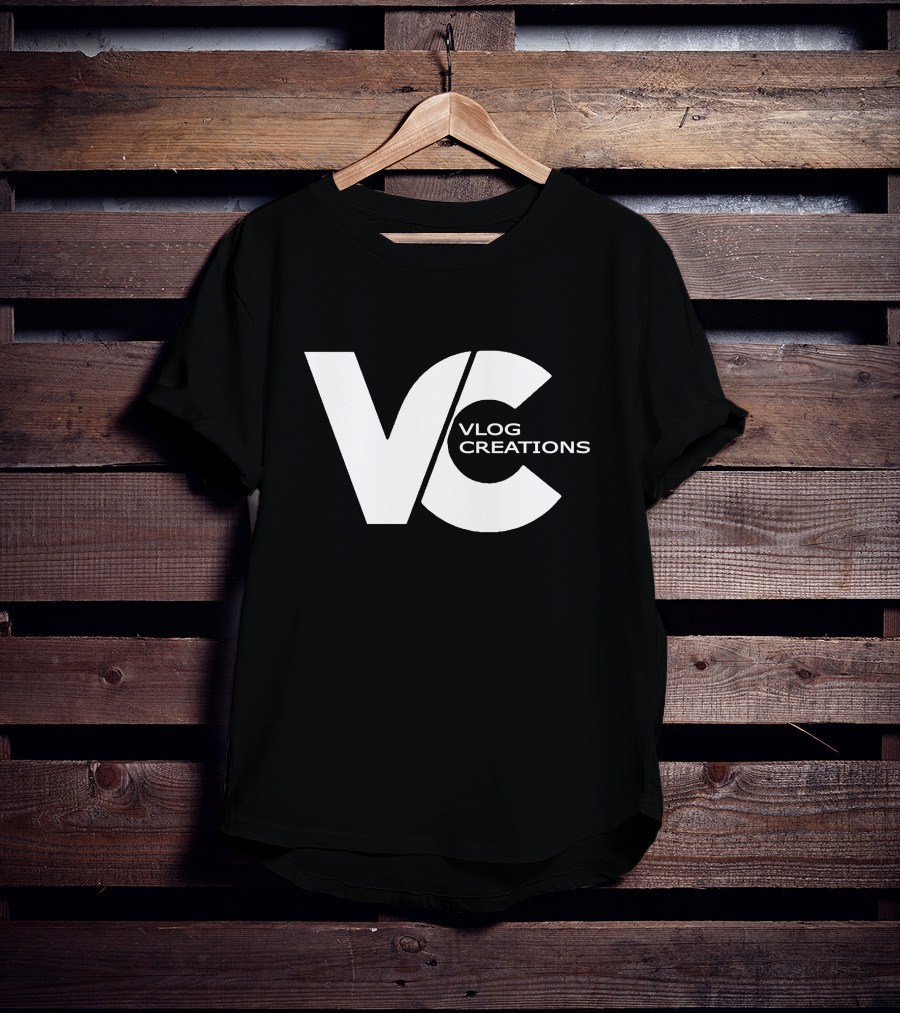 Vc Vlog Creations Logo T-Shirt