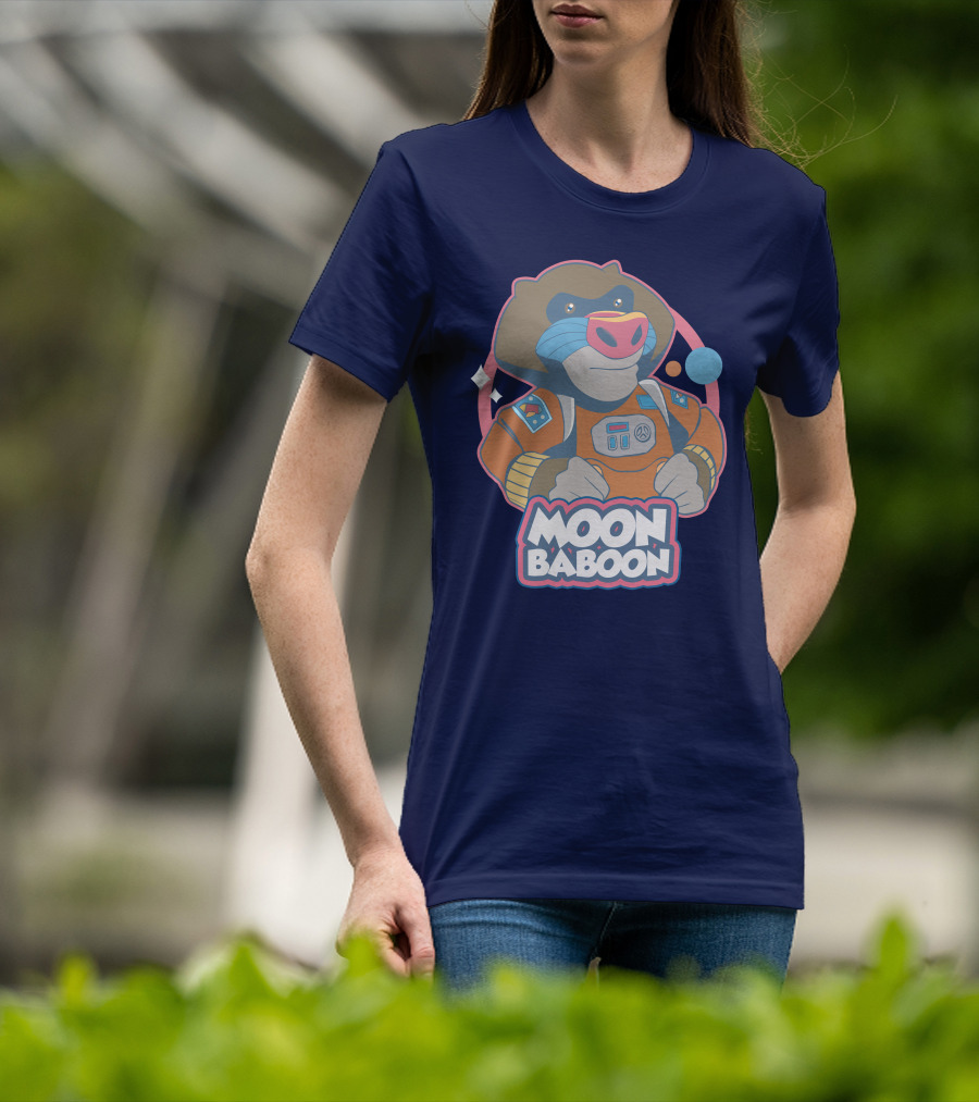Moon Baboon It Takes Two Space Adventure T-Shirt