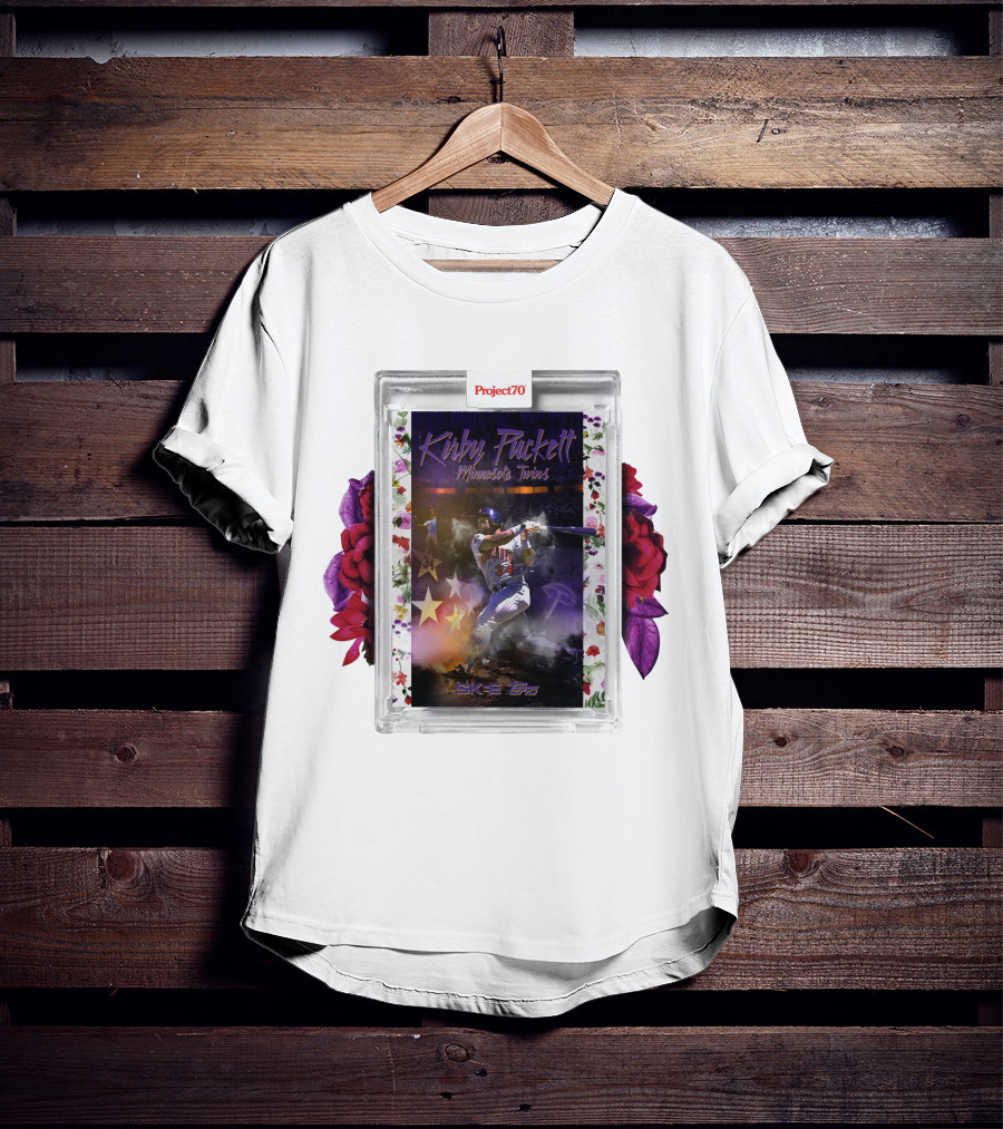 Kirby Puckett Minnesota Twins Project70 Topps DJ Skee T-Shirt