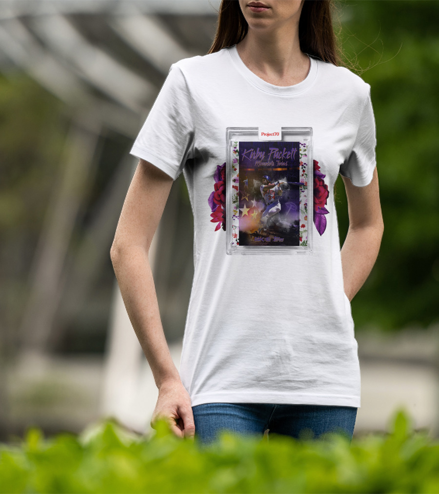 Kirby Puckett Minnesota Twins Project70 Topps DJ Skee T-Shirt