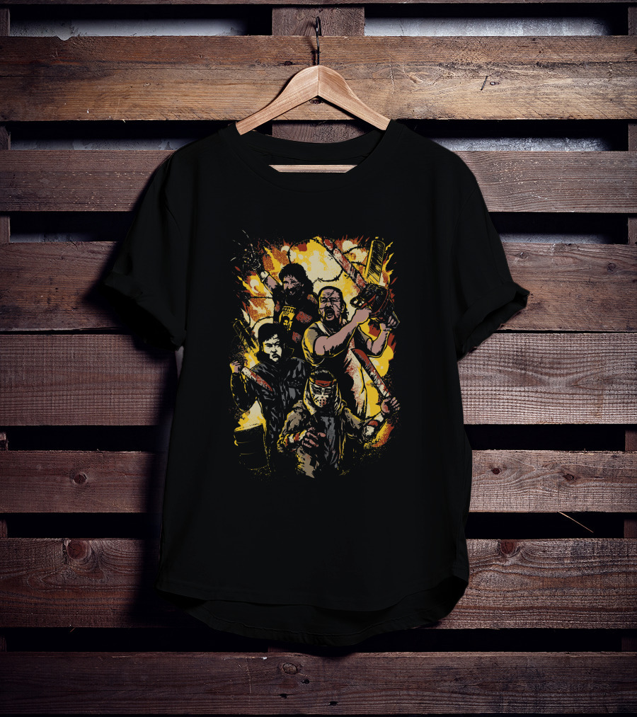 Blvd Bullies Bigcartel Store Real Mick Foley Legends Of Death Chainsaw Action 11X17 T-Shirt
