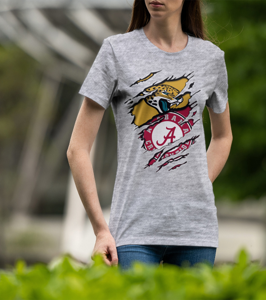 Alabama Crimson Tide Jaguars Rip T-Shirt